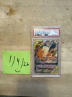Eevee and Snorlax GX Tag Team SM169 PSA 9 MINT Black Star Promo
