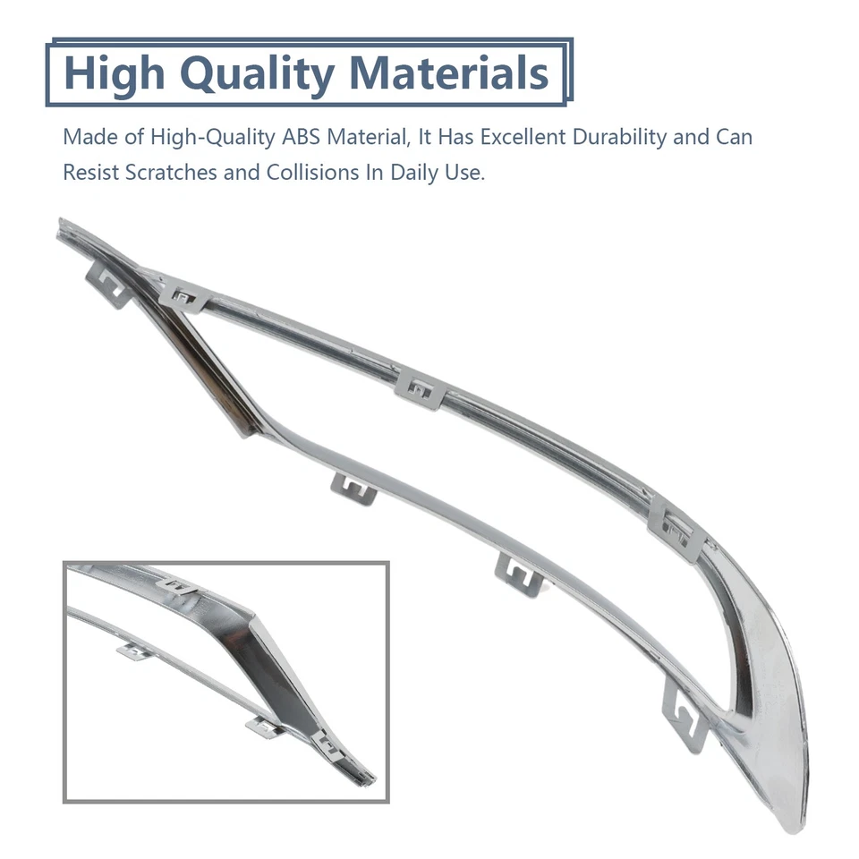 Декоративная рама бампера со стороны переднего пассажира для Chrysler 300 2015-2022 годов выпуска - Изображение 2 из 4