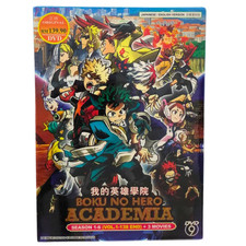 My Hero Academia / Boku No Hero Academia Season 1-6 DVD English Dub  3 Movies