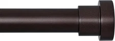 Briofox Bronze Curtain Rods for Windows 48 To 84 Inch, 1 Inch 28-88, 