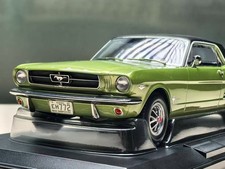 Norev 1:18 Ford Mustang 1965 Diecast Alloy Model Car - Fastback/Green