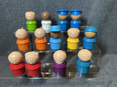 Vintage Lot Of 13TUPPERWARE TUPPER TOYs LITTLE PEOPLE