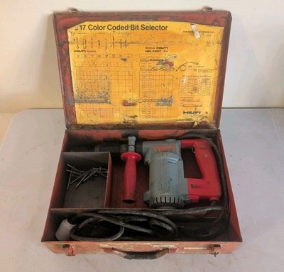 HILTI TE-17 Hammer Drill Electric Rotary Tool For Concrete W/ Case (For Repair)