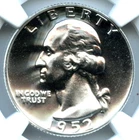 1952 Washington Quarter, NGC PF67