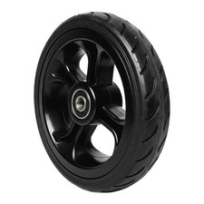 5 Inch Black Solid Tire Electric Scooter Wheel with Aluminum Alloy Rim