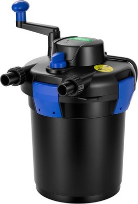 VIVOGROW 1050GPH/1580GPH/1840GPH/2630GPH Bio Pressure Pond Filter 13W UV-C Light