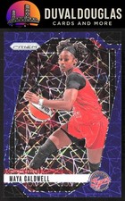 2024 Panini Prizm WNBA #38 Maya Caldwell Blue Velocity Prizms