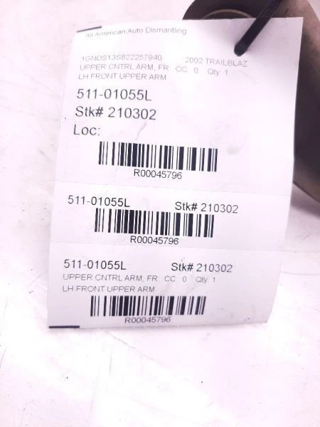 Brazo de control superior izquierdo del conductor delantero compatible con 02-07 GMC ENVOY 25786774 Foto 4 de 4