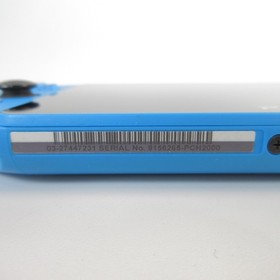 【Very Good】Sony PS Vita PCH-2000 Aqua blue Wi-Fi Model Console only #RET0121/04