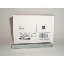 5000 ISANTA Fine Wire Staples 20 GA 1/2" x 3/8" ED5012C10 Galvanized
