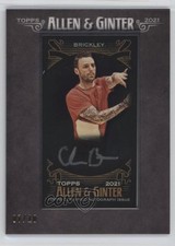 2021 Topps Allen & Ginter's X Black Frame /10 Chris Brickley #FMA-CBR Auto 0uh1