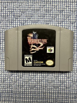 Resident Evil 2 Nintendo 64 N64 Authentic Game Cartridge Tested Excellent!