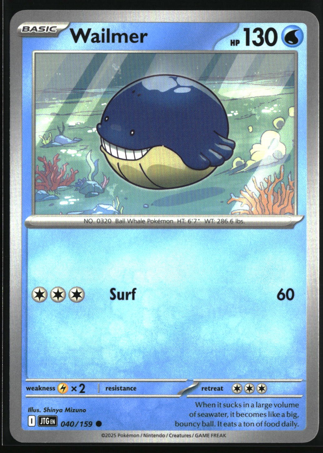 Start Deck 100 Battle Collection #180/742 Wailmer