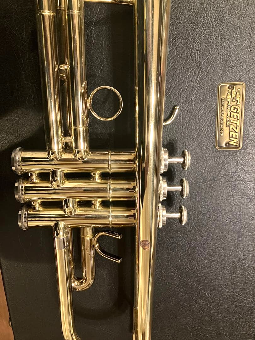 Getzen Eterna 900S Bb Trumpet Silver Plated ML Bore Used with Case