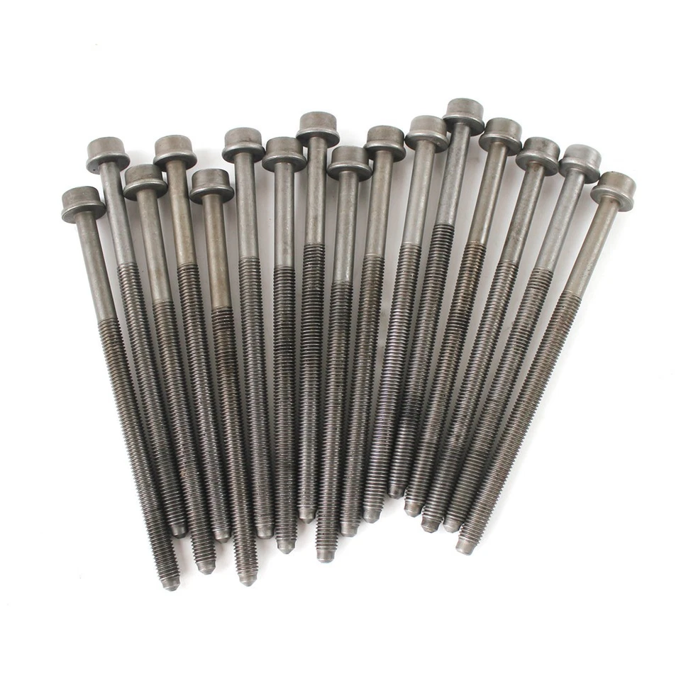 Juego de 16 pernos de culata de motor para Audi Q7 S5 Q5 A6 A7 A8 Quattro 3,0 L V6 Foto 3 de 4