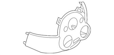 Genuine Nissan Instrument Panel Trim Panel 27570-9KM0A
