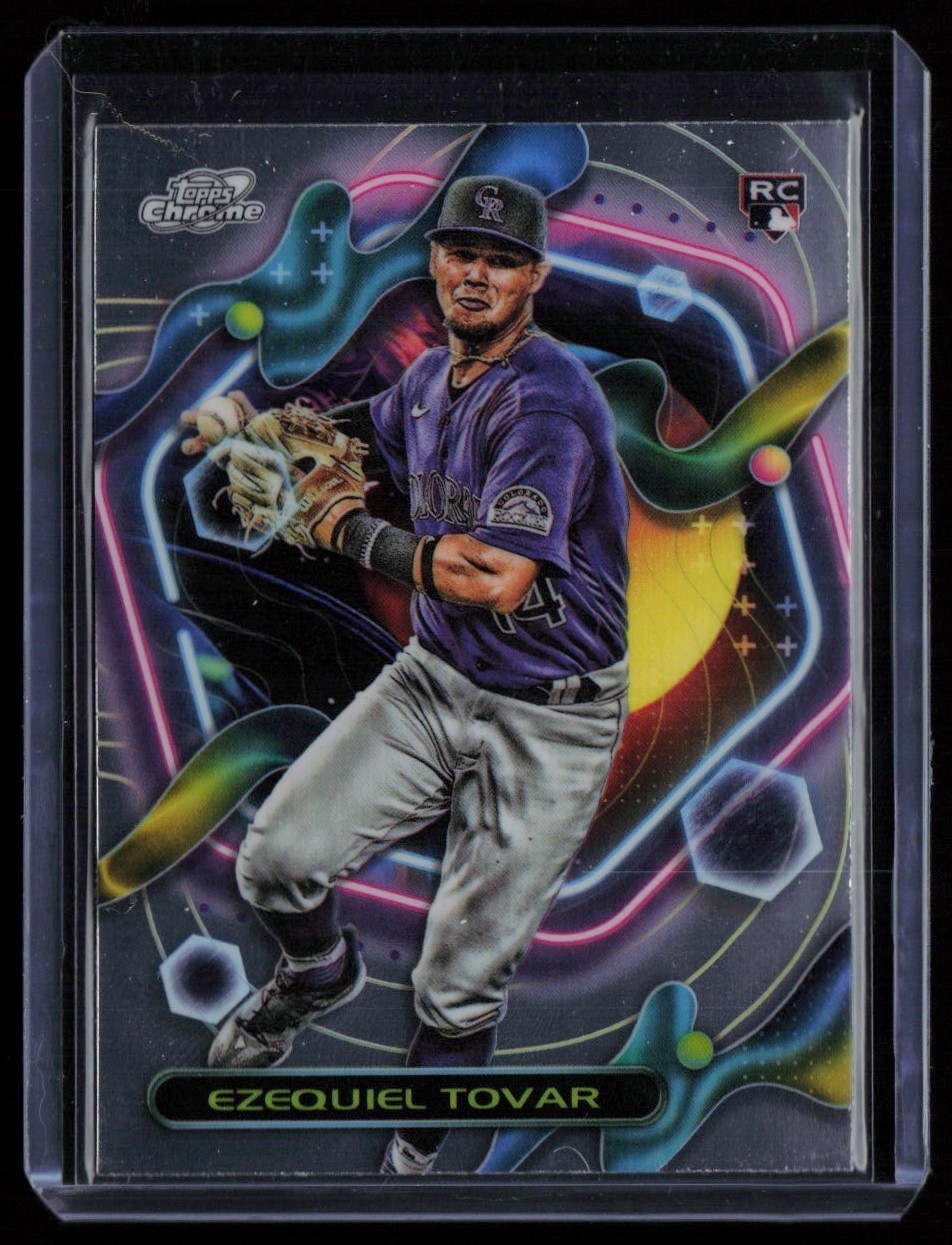 2023 TOPPS COSMIC CHROME EZEQUIEL TOVAR RC COLORADO ROCKIES #27