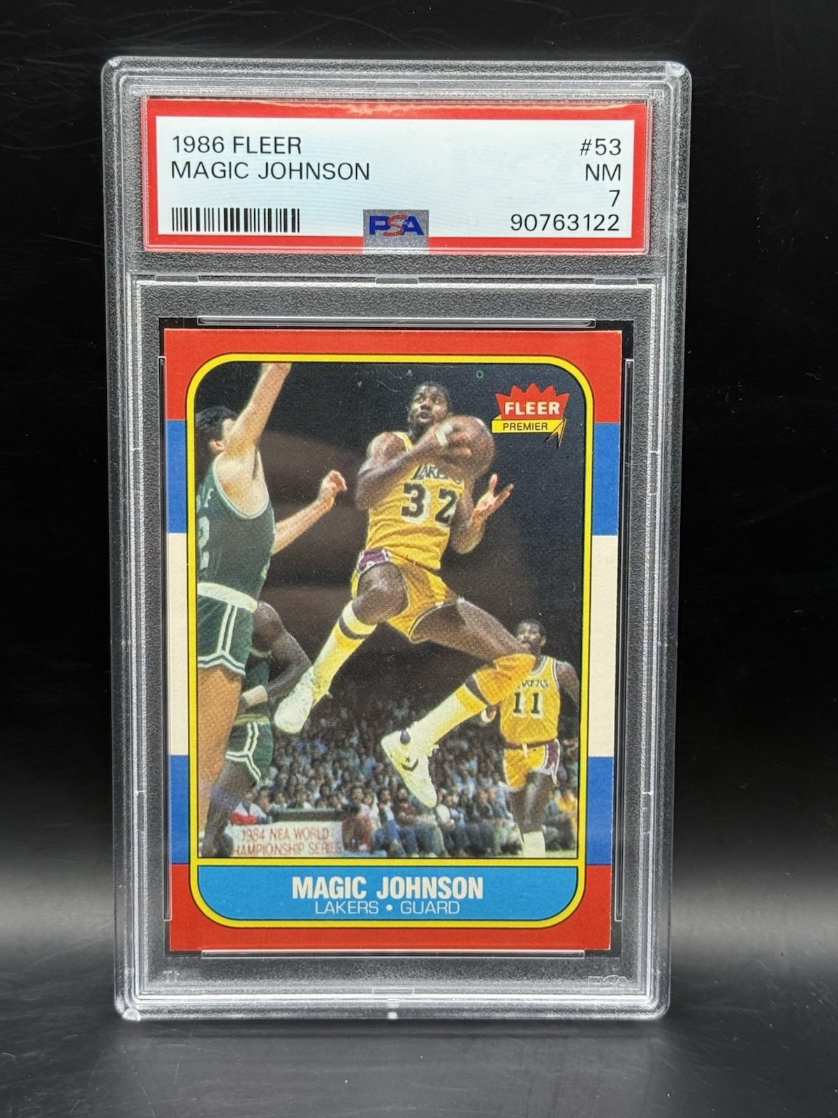 1986-87 Fleer - Magic Johnson #53