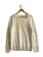 Christian Dior Knit Sweater 22AW BEE Embellished Alpaca Blend S Wool CRM Used