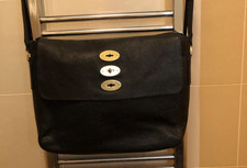GENUINE Mulberry Black Brynmore Satchel MESSENGER Bag MAR