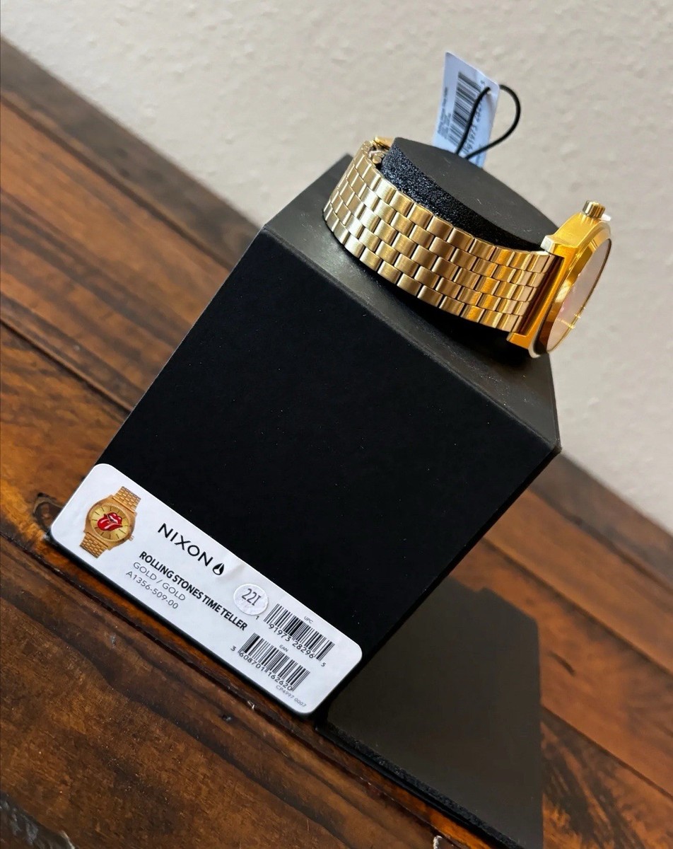 Nixon 51-30 Chrono Gold Stainless Steel Men's Watch for sale
