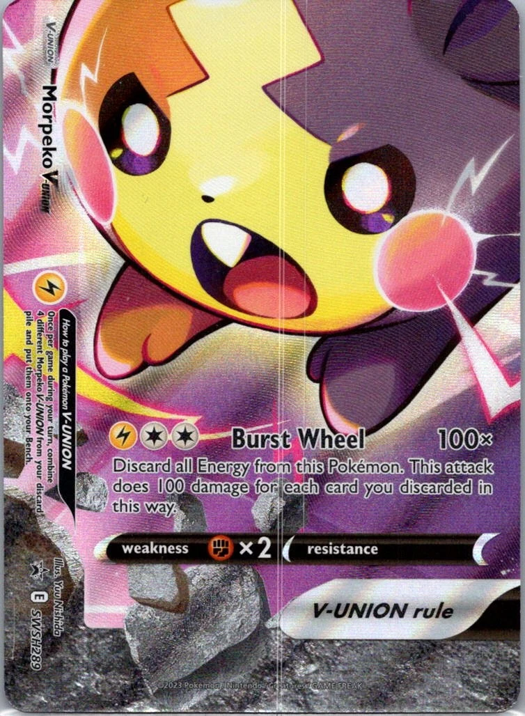 Morpeko V-Union Pokémon TCG Cards for sale | eBay