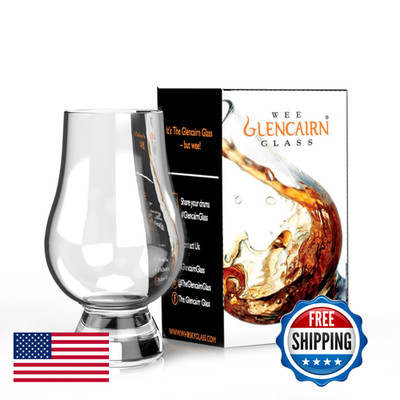 Glencairn Wee Whisky Glass Set Of 4 Small 70Ml Mini Version Of The Official