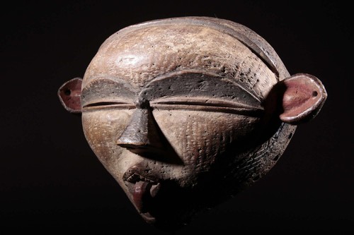 masque africain masque Tsogho 1983 - Photo 9 sur 12