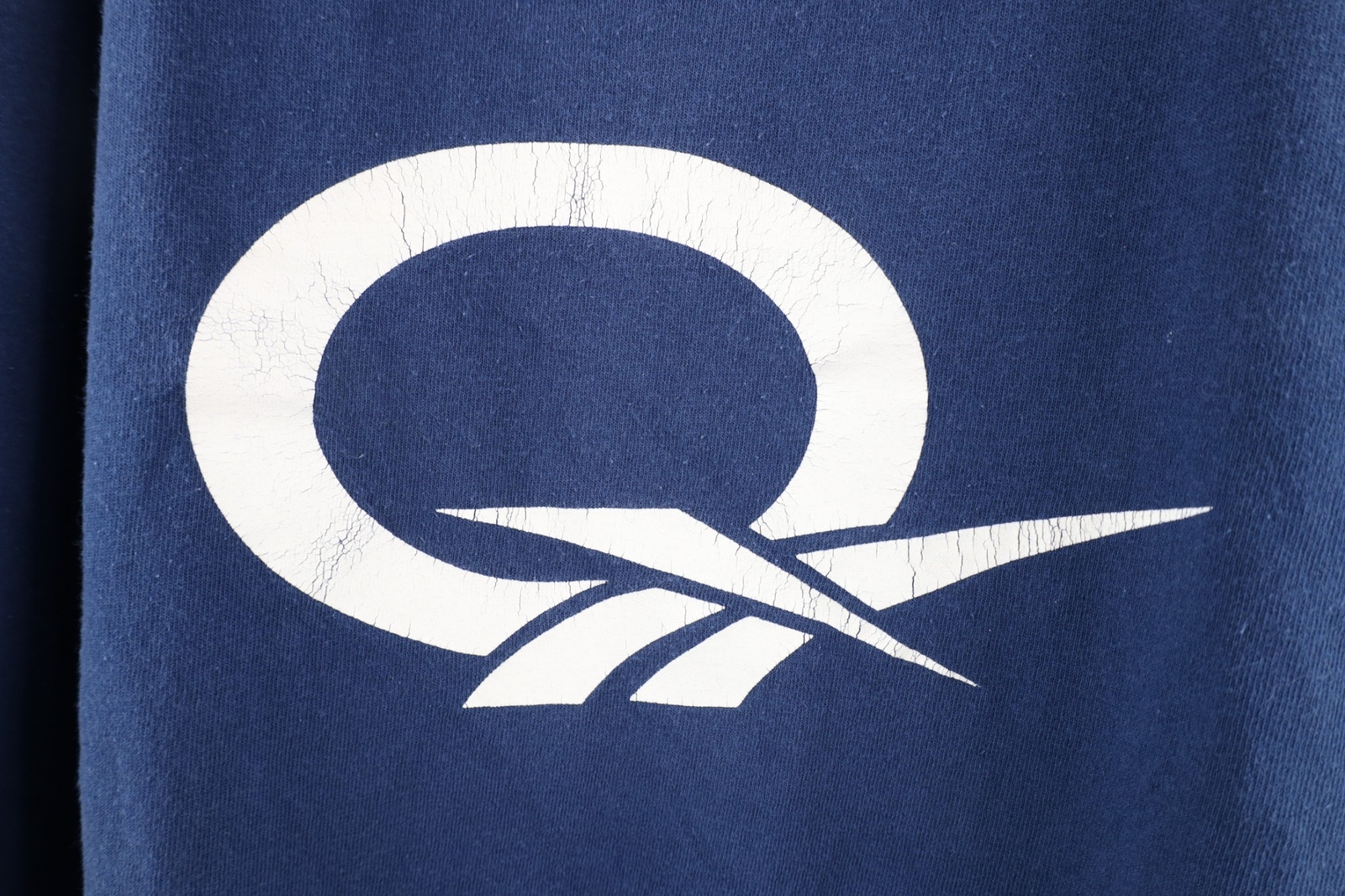 Vtg 90s Reebok Mens XL Distressed Allen Iverson The Question T-Shirt Blue USA thumbnail 4