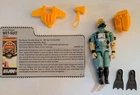 GI JOE WET-SUIT V1 1986 vintage action figure ARAH