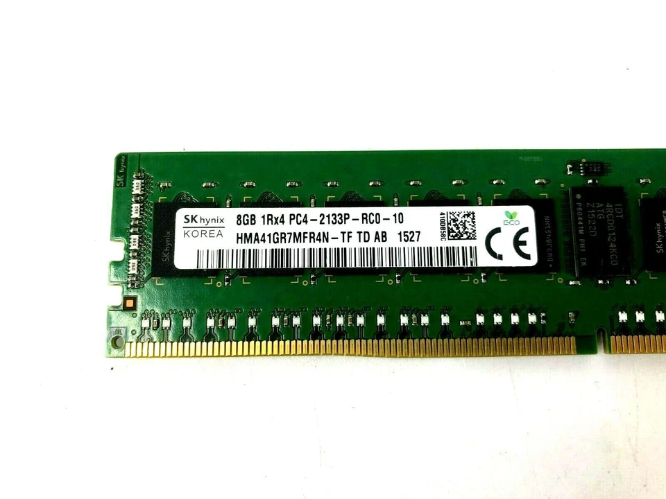 HMA41GR7MFR4N-TF HYNIX 8GB 1Rx4 PC4-17000 2133MHz ECC REG CL15 Memory Module  - Image 3 of 4