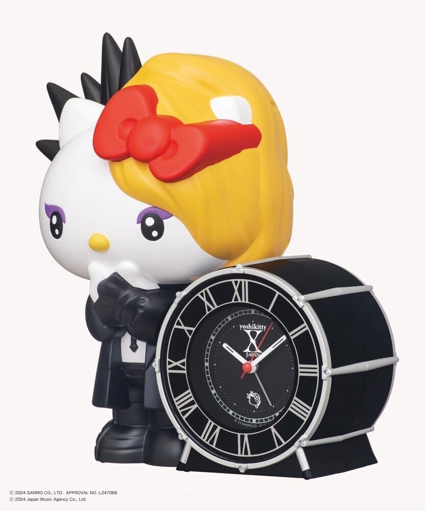SEIKO X JAPAN YOSHIKI x Hello Kitty yoshikitty JF385A Voice
