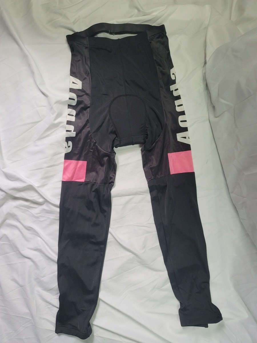 Aogda Cycling Leggings Black Stretch Womens Medium