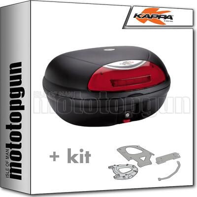KAPPA SUITCASE K48N + REAR ATTACHMENT MONOKEY APRILIA PEGASO 650 TRAIL 2007 07