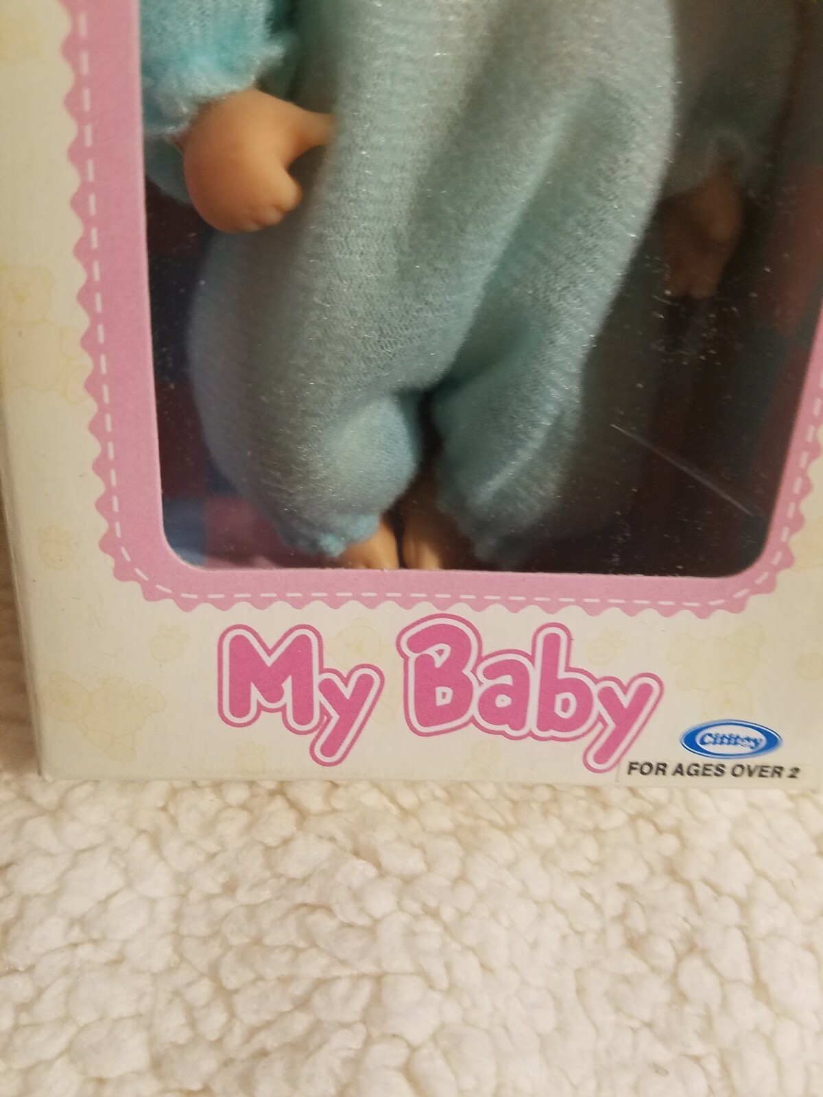 Vintage Cititoy My Baby Boy Doll Target Corp 2004 New In Sealed Pkg 6 3