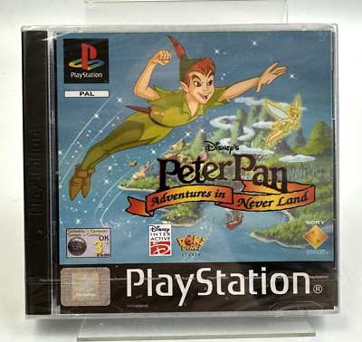 PS1 Disney s Peter Pan - Adventures In Never Land, Neu und Factory Sealed