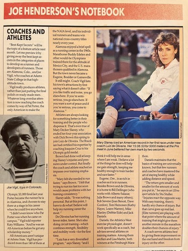 1985 Runner’s World August Carl Lewis, Ed Eyestone - Picture 9 of 23