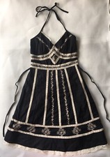 Distinctive Black And White Dress Size 10