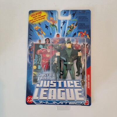 Mattel DC Justice League Unlimited Green Arrow 4.75'' Figure