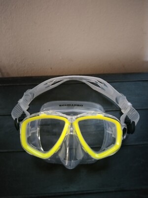 ScubaPro Tauchmaske Ecco - Gelb Neu