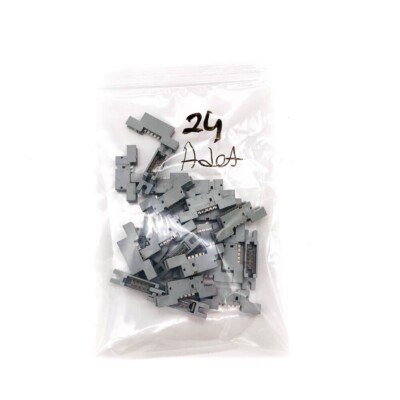 24 pcs Shrouded Rectangular Connector Header 10 Position 2 Rows