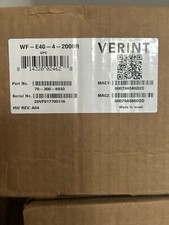 Brand New sealed Verint WF-E40-4-2000R 4 Input Analog/IP Network Video Recorder