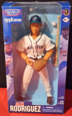 NEW VTG STARTING LINEUP ALEX RODRIGUEZ 1998 EDITION MLB 12'' INCH ACTION FIGURE