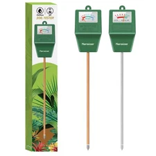 	Kensizer Soil Tester Soil Moisture/pH Meter Gardening Farm Lawn Test Kit Tool	
