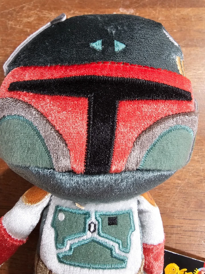 Funko Galactic Peluche 8" BOBA FETT Peluche Figura Star Wars Con Etiquetas Foto 4 de 4