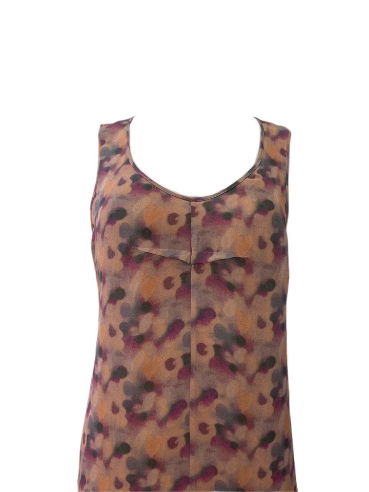 RICHARD CHAI женщин розовый без рукавов складки платье #9S11 4 новый с Ярлыками - Изображение 2 из 3