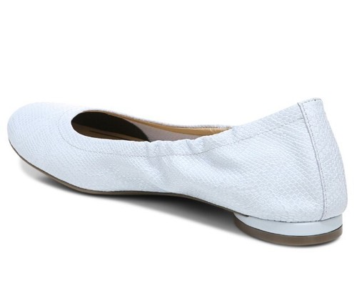 Ballerine ballerine Vionic da donna 7,5 Alexa in pelle grigio artico - Foto 9 di 9
