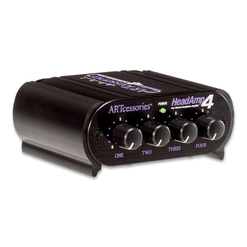 ART HeadAMP 4 Stereo-Input 8-Output Headphone Amp Amplifier - Picture 2 of 3