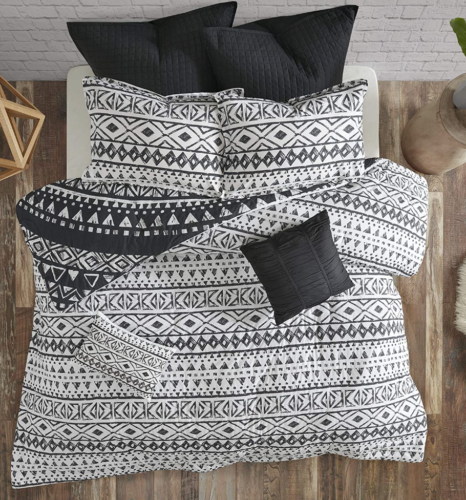 Urban Habitat Larisa Cotton Comforter 7 pc Set-Luxe Medallion - King/Cal King - Picture 2 of 6
