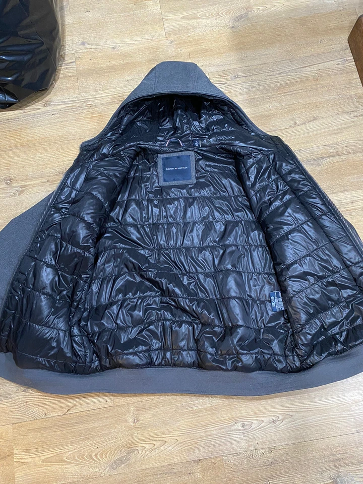Tommy Hilfiger Winter Coat Bomber Jacket XL - Image 2 of 4